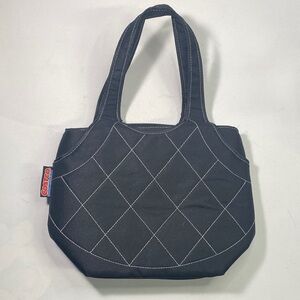 Costco insulated Black Quilted Tote Bag